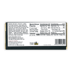 Zotter Butter Caramel 50% organic milk chocolate bar in dark green wrapper with gold foil edges