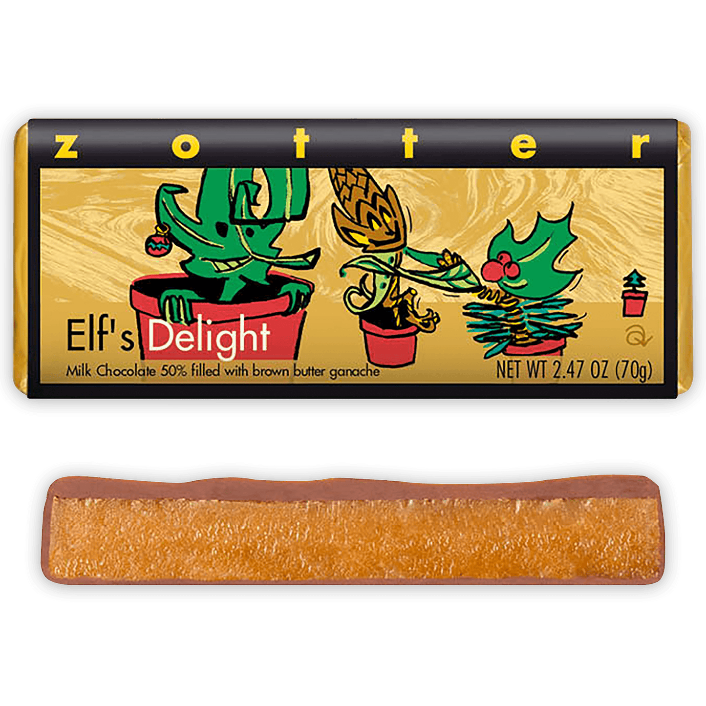 Zotter Elf's Delight - Brown Butter Toffee (Seasonal)