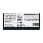 Zotter Lime & Passion Fruit 70% dark chocolate bar back with label