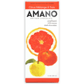 Amano Citrus Melange à Trois 55% artisan chocolate bar with citrus illustration