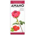 Amano Raspberry Rose 55% dark chocolate bar with rose and raspberry design