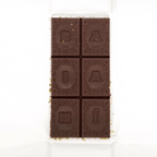 Baiani Dark w/ Caipirinha 65% chocolate bar with embossed lettering
