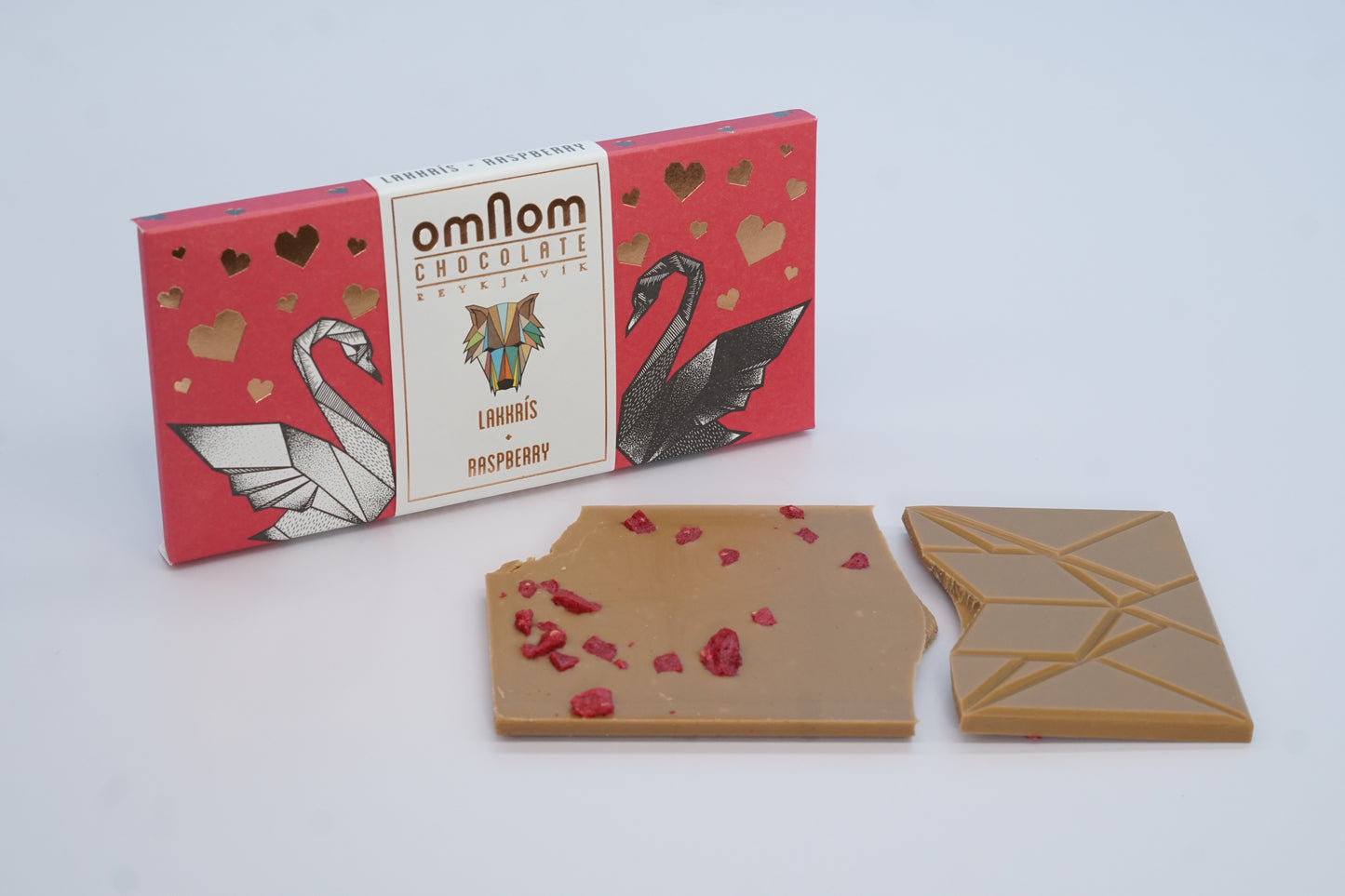 Omnom Lakkris (Licorice) & Raspberry 40% (Limited)