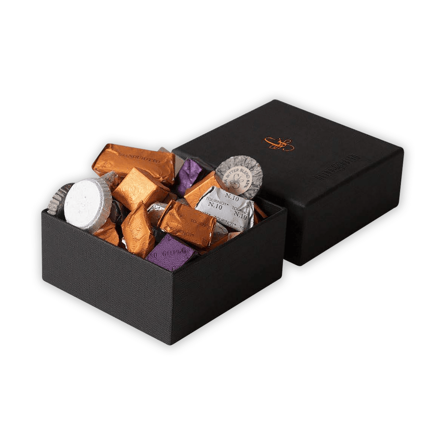 Guido Gobino Assorted Chocolate Cube Gift Small Box (25 pcs) – Bar
