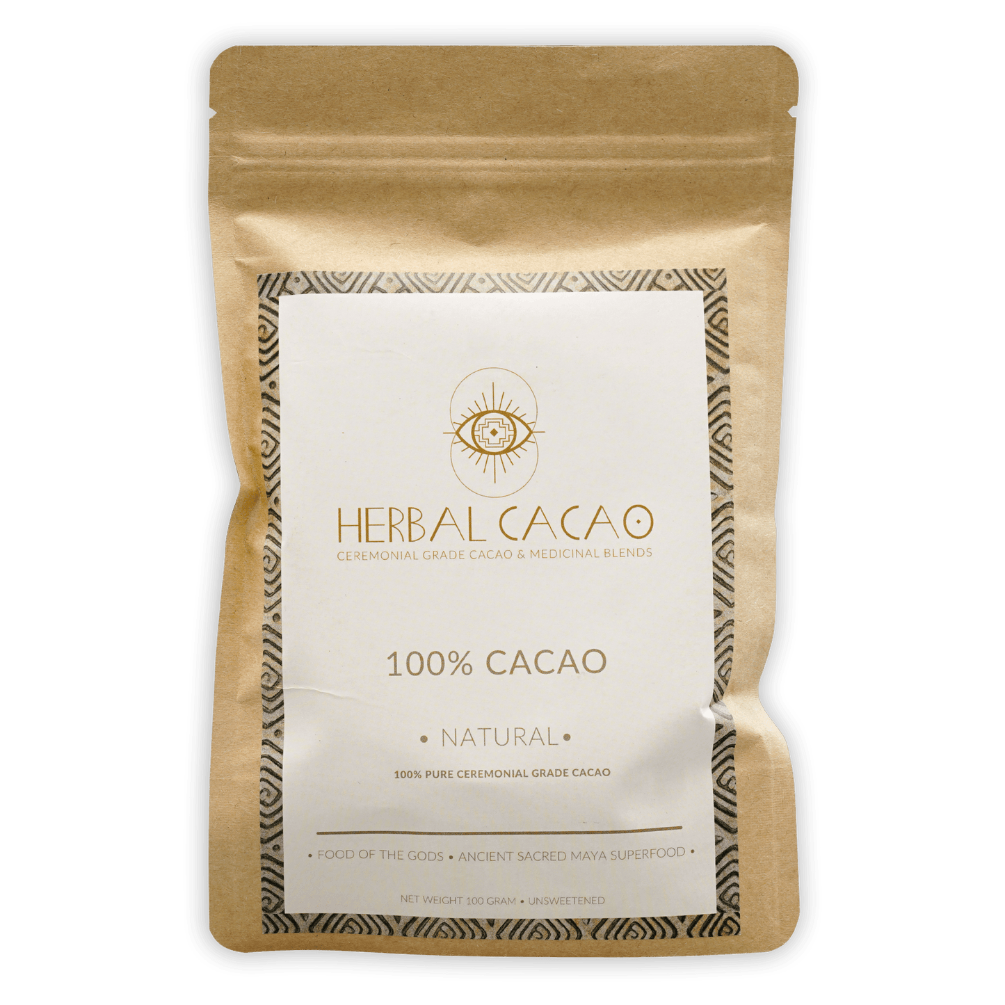 Herbal Cacao Ceremonial Cacao Natural 100%