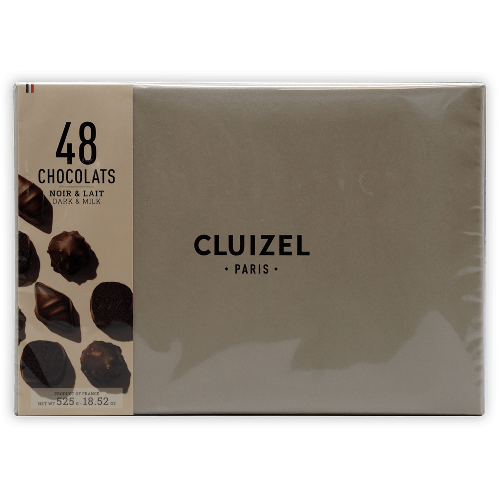 Michel Cluizel 48-piece mixed dark milk chocolate bon bons box