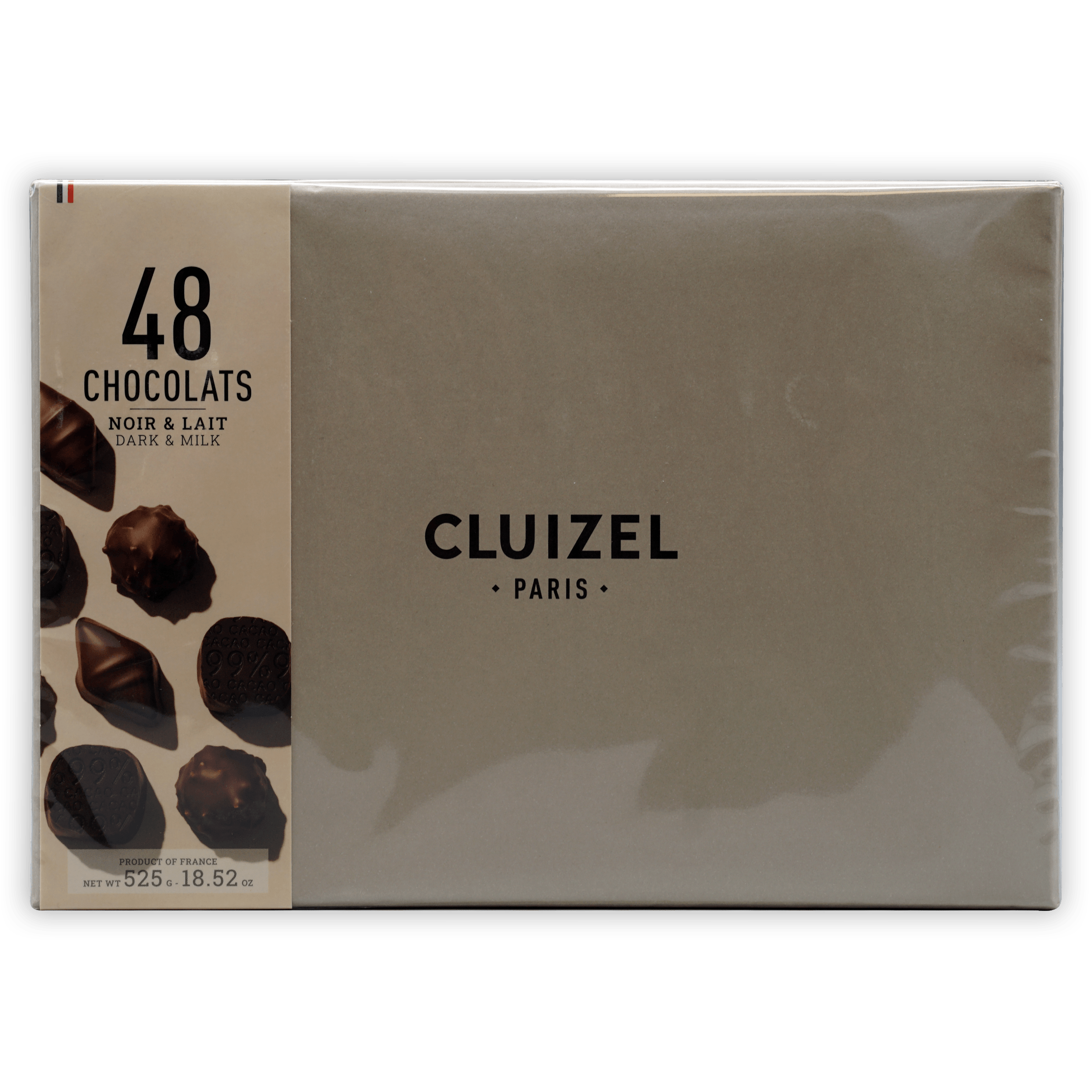 Michel Cluizel 48-piece mixed dark milk chocolate bon bons box