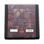 Mirzam Dark Chocolate Coated Oranges 62% dark purple box with orange and cocoa label