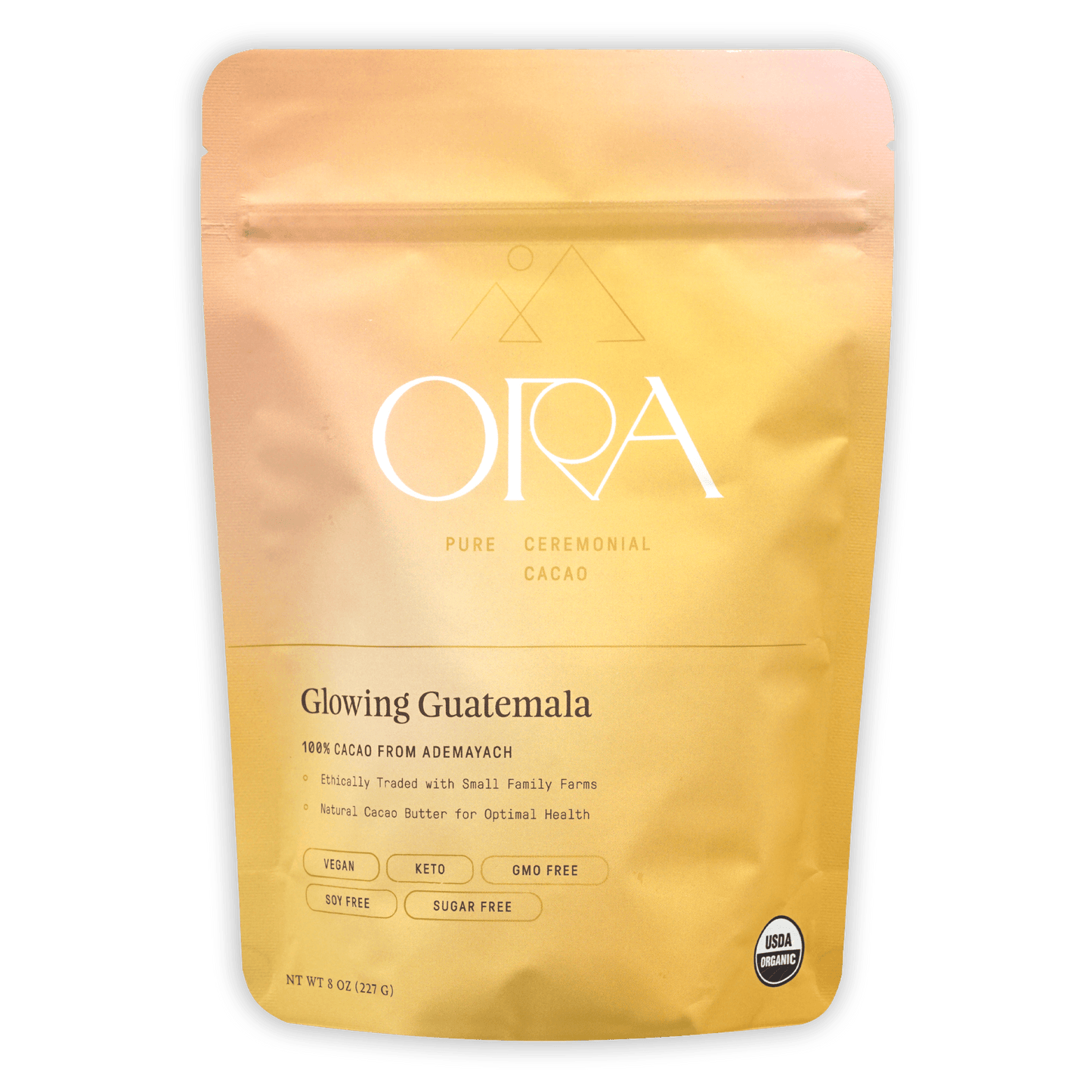 Ora Ceremonial Cacao Glowing Guatemala 100%