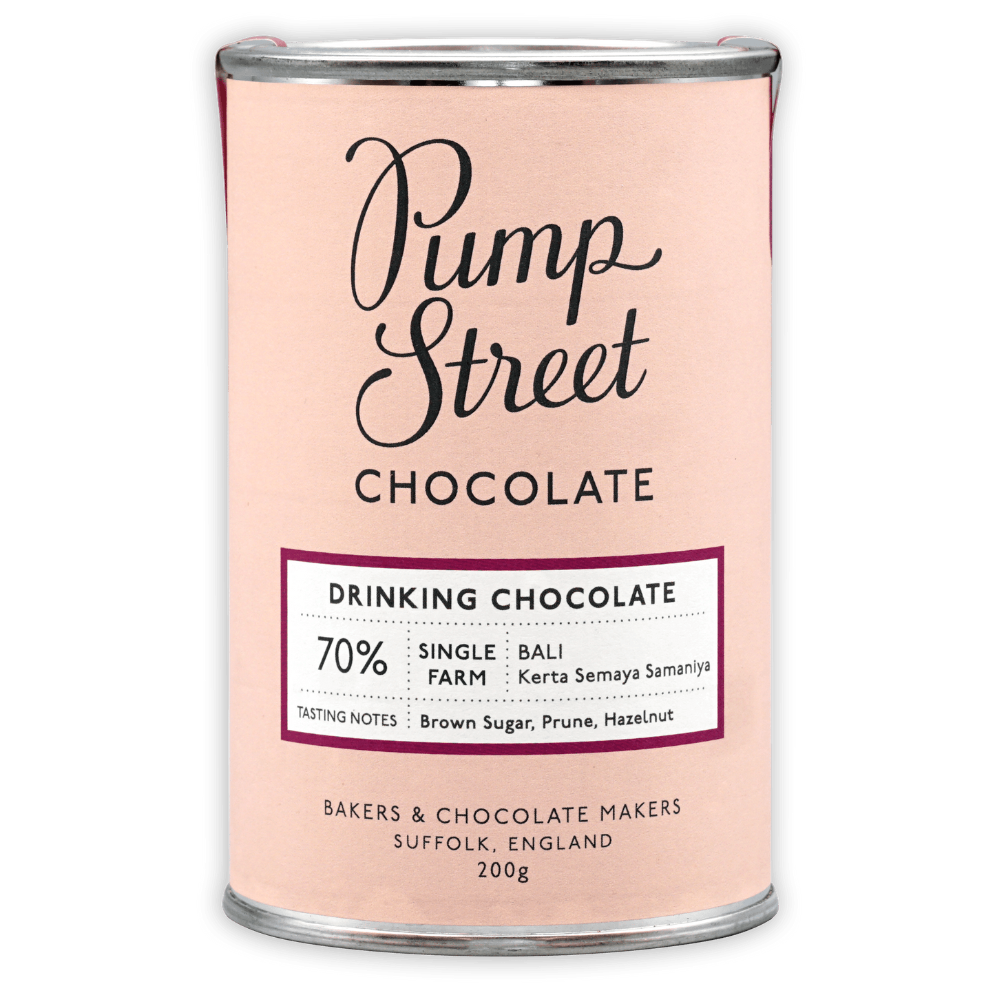 Pump Street Drinking Chocolate Bali 70%