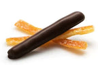 Michel Cluizel dark chocolate-coated candied orange strip