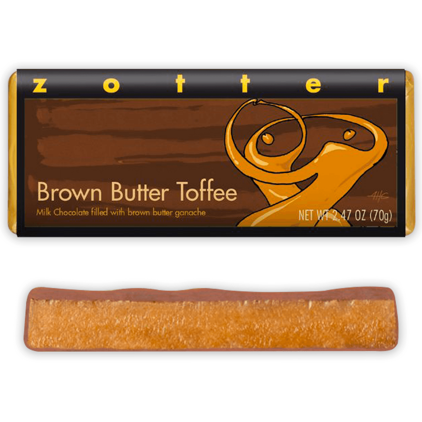 Zotter Brown Butter Toffee (Filled)