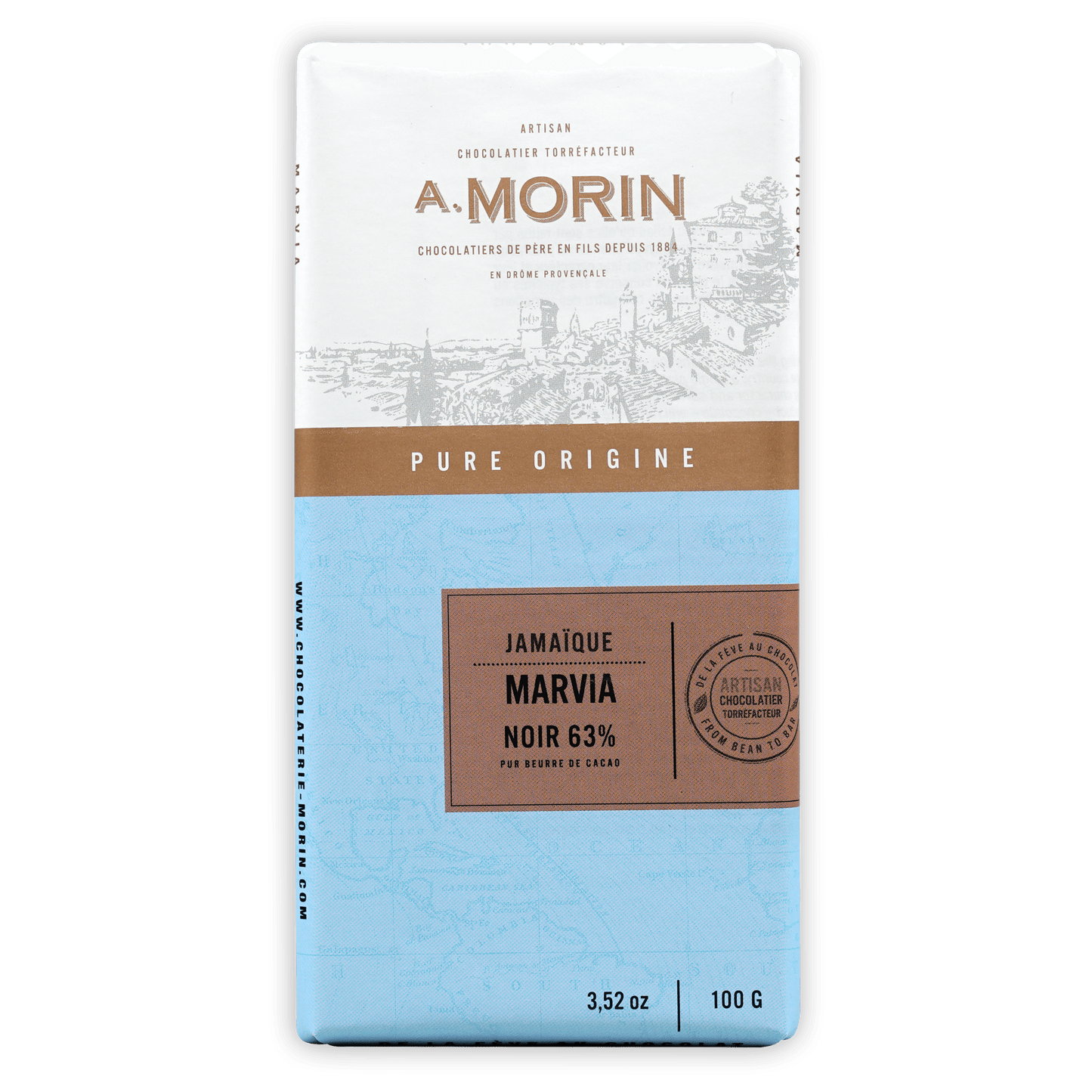 A. Morin Jamaique Marvia 63%