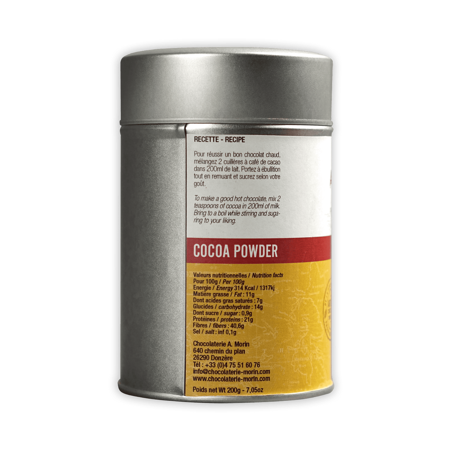 A. Morin Vietnam Cocoa Powder 100% Tin