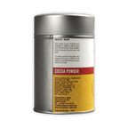 A. Morin Vietnam 100% cocoa powder in sleek silver tin with label