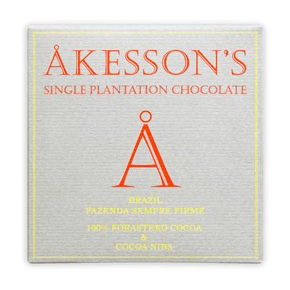 Akesson's Brazil Forastero & Cocoa Nibs 100%