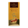 Al Nassma camel milk chocolate bar with hazelnuts in gold wrapper