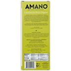 Amano Cardamom Pepper 60% artisan chocolate bar in yellow wrapper