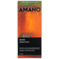 Amano Dos Rios 70% chocolate bar in orange green wrapper