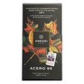 Amedei Acero Maple Sugar 95% dark chocolate bar with autumn leaf package