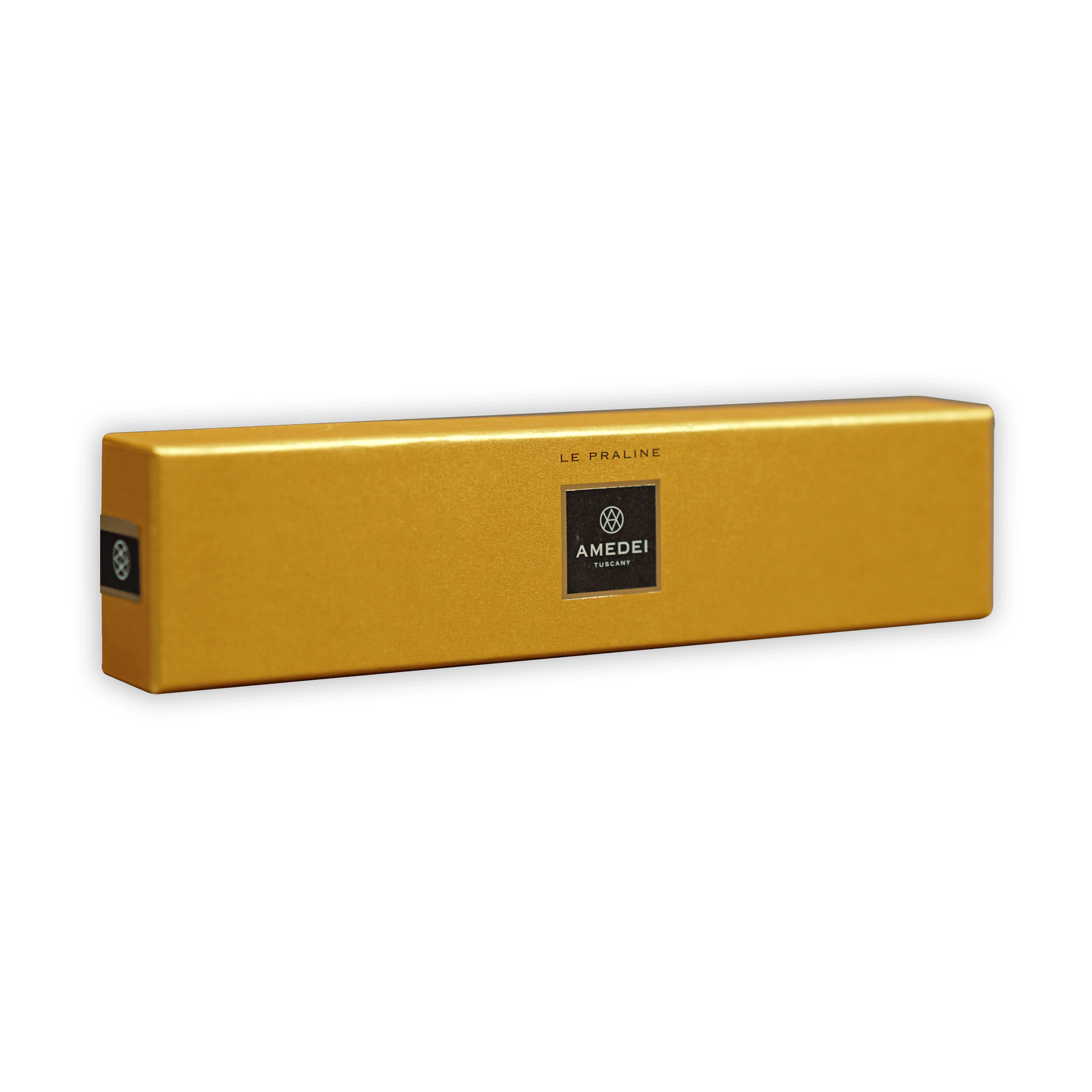 Amedei Tuscany Le Praline gold rectangular box 5 pcs pralines