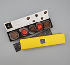 Amedei Assorted Pralines Gold Box 5 pcs with dark chocolates