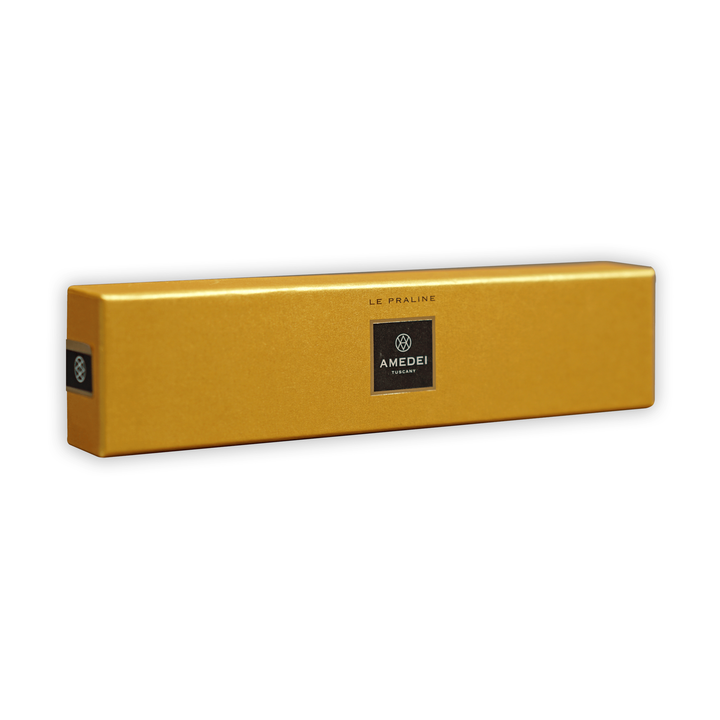 Amedei Tuscany Le Praline gold rectangular box 5 pcs pralines
