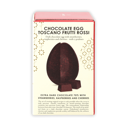 Amedei Easter Egg Toscano Dark w/ Mixed Berries 70% (Seasonal)