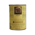 Amedei Gocce Toscano Latte milk chocolate chips can with yellow label