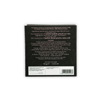 Back of Amedei Napolitains Chuao 70% dark chocolate box with ingredients
