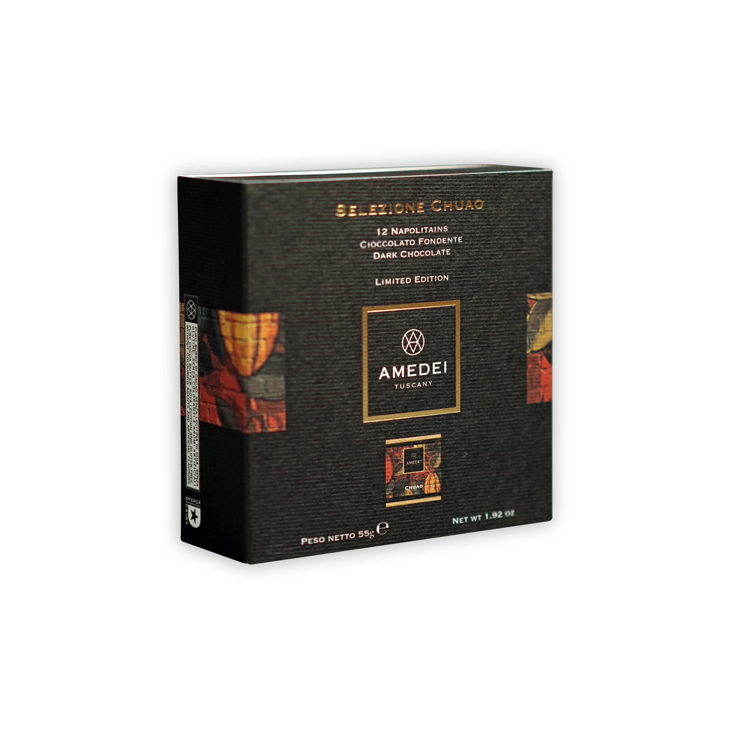 Amedei Chuao 70% Tuscany limited edition dark chocolate napolitains box