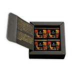 Amedei Chuao 70% Napolitains black gift box with 6 chocolates