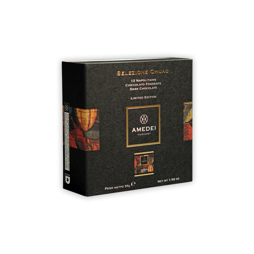 Amedei Chuao 70% Tuscany limited edition dark chocolate napolitains box