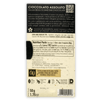 Amedei Porcelana 70% dark chocolate bar in cream wrapper labeled Cioccolato Assoluto