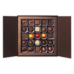 Amedei chocolate pralines gift box with 25 pcs in luxurious dark brown box