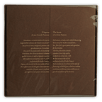 Amedei chocolate pralines gift box 25 pcs brown minimalist bilingual design