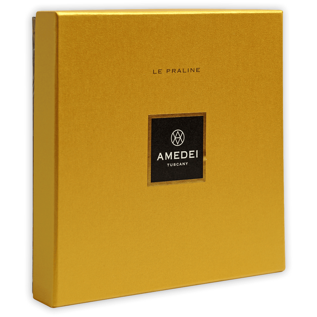 Amedei Tuscany le praline golden-yellow matte gift box 25 pcs