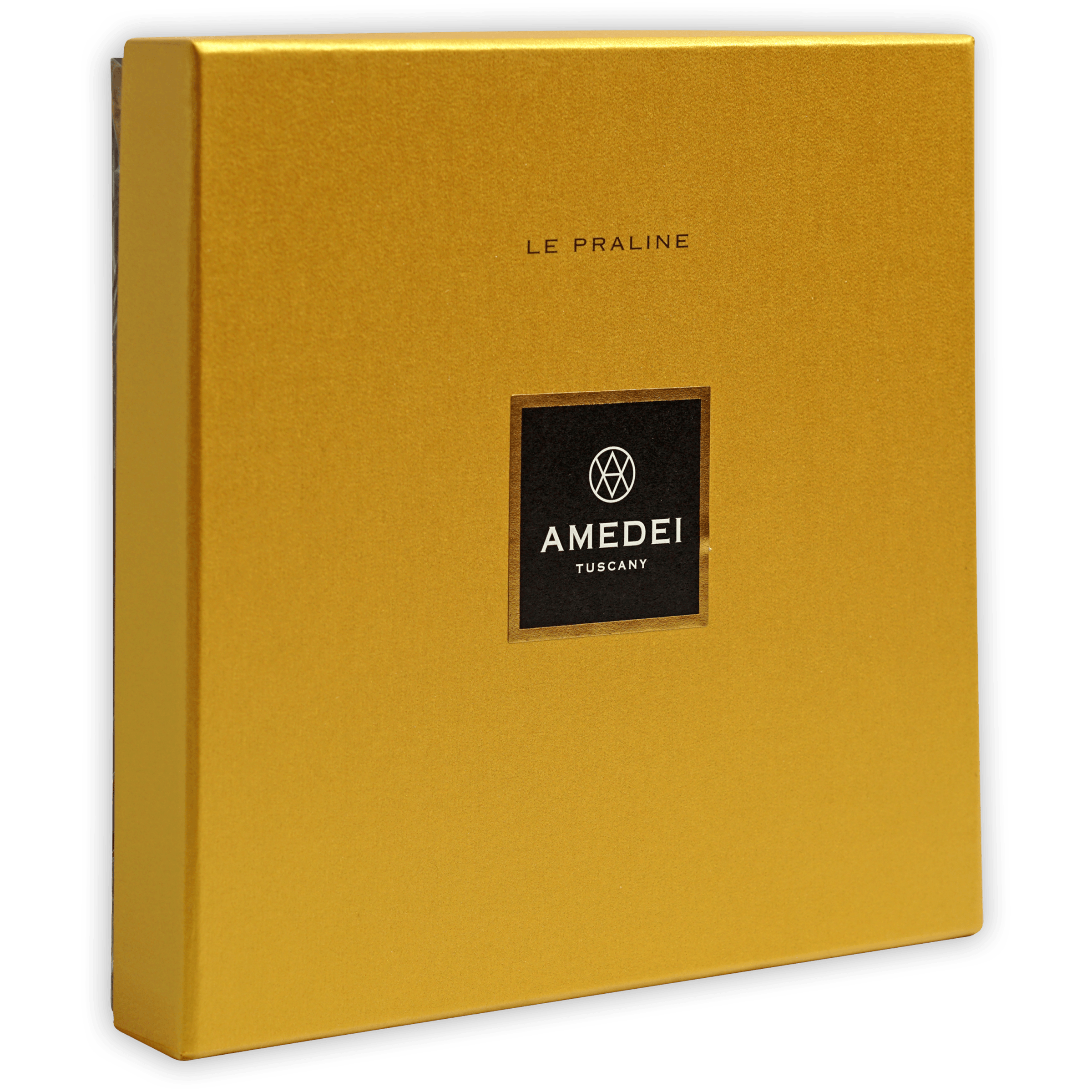 Amedei Tuscany le praline golden-yellow matte gift box 25 pcs