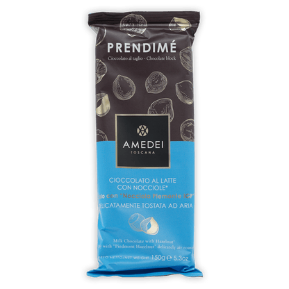 Amedei Prendimé Milk Chocolate w/ Hazelnuts 150g