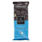 Amedei Prendime milk chocolate with hazelnuts 150g bar in black blue wrapper