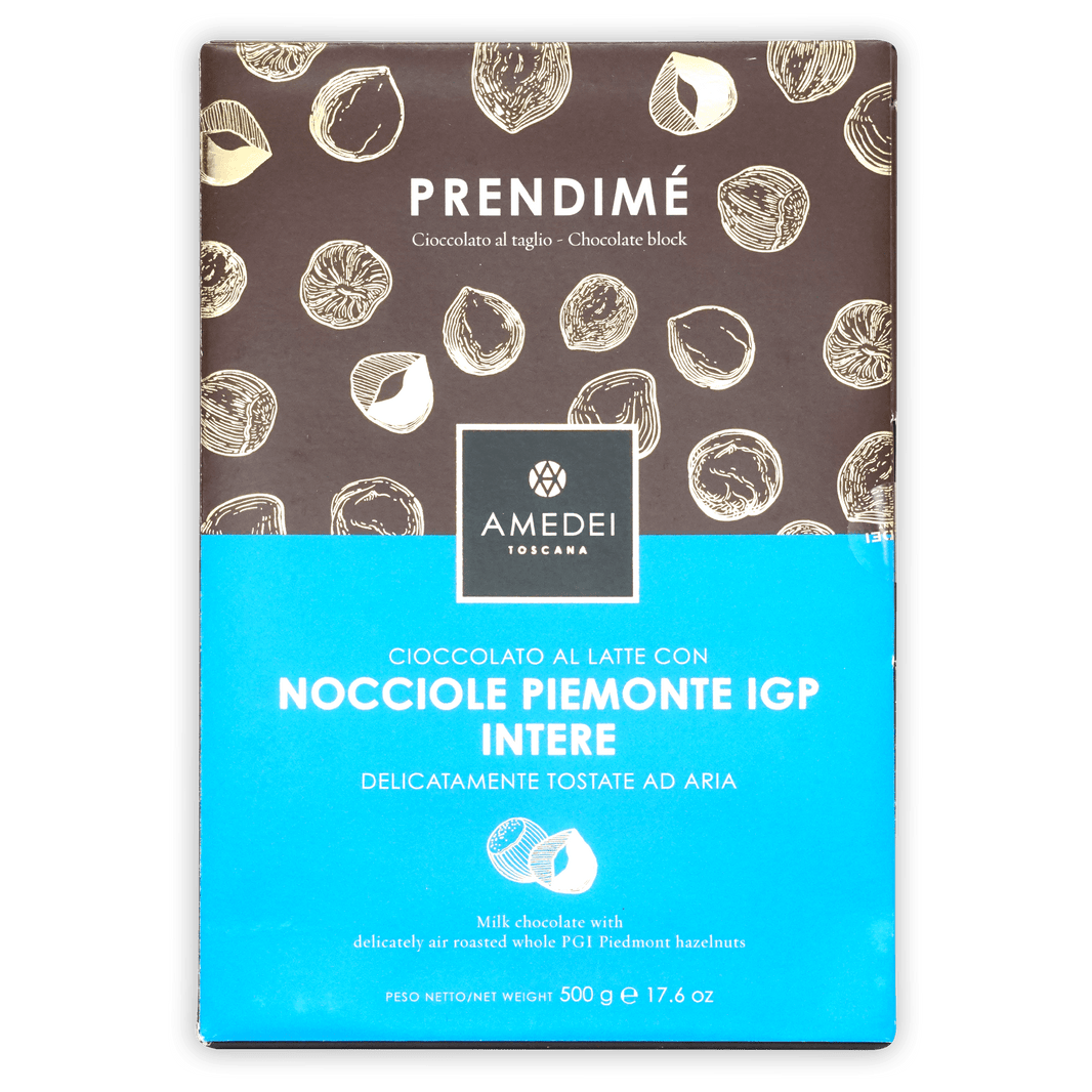 Amedei Prendimé Milk Chocolate w/ Hazelnuts (500g)