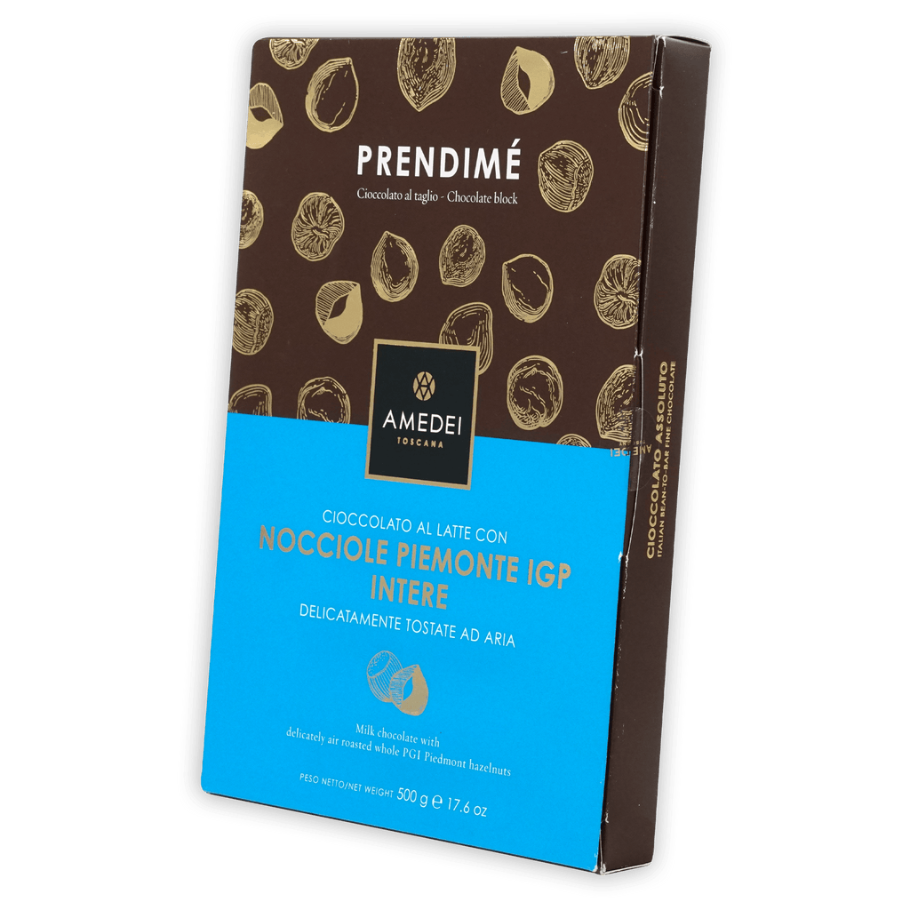 Amedei Prendimé milk chocolate with hazelnuts 500g box