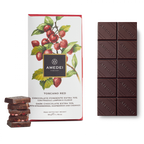 Amedei Toscano Red 70% dark chocolate bar with berries