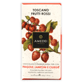 Amedei Toscano Red 70% extra dark chocolate bar with red berries