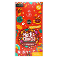 Auro Dark Mocha Crunch 55% bar in vibrant red floral coffee wrapper