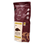 Auro 100% unsweetened dark chocolate tablea coins in maroon pouch