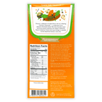 Auro White Calamansi Cheesecake 34% bar box with orange green tropical fruit design