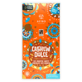 Auro White Cashew Dulce 32% bar with orange mandala packaging