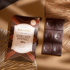 Baiani Bold Roast Trinitario 70% dark chocolate bar in sleek packaging