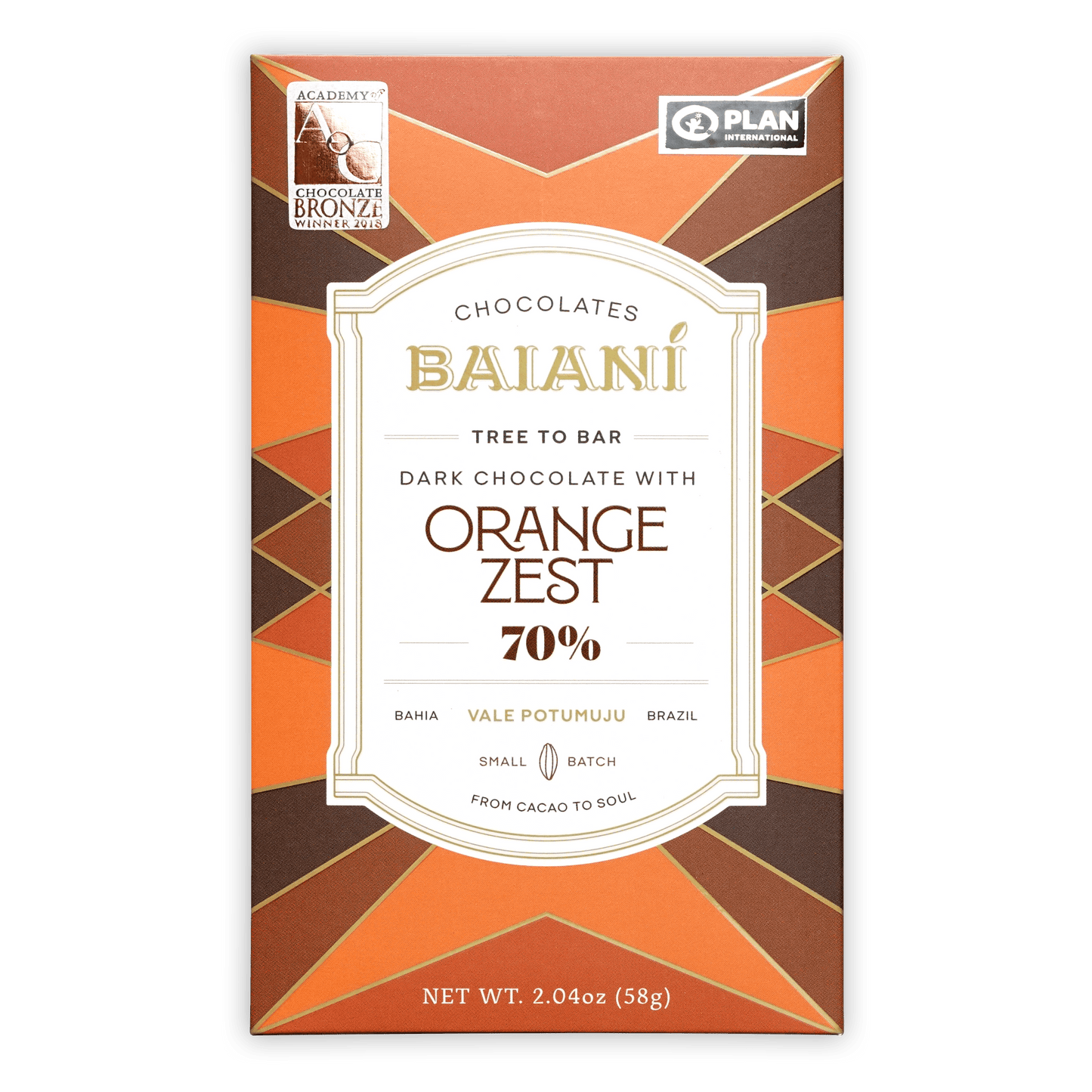 Baiani Trinitario w/ Orange Zest 70%